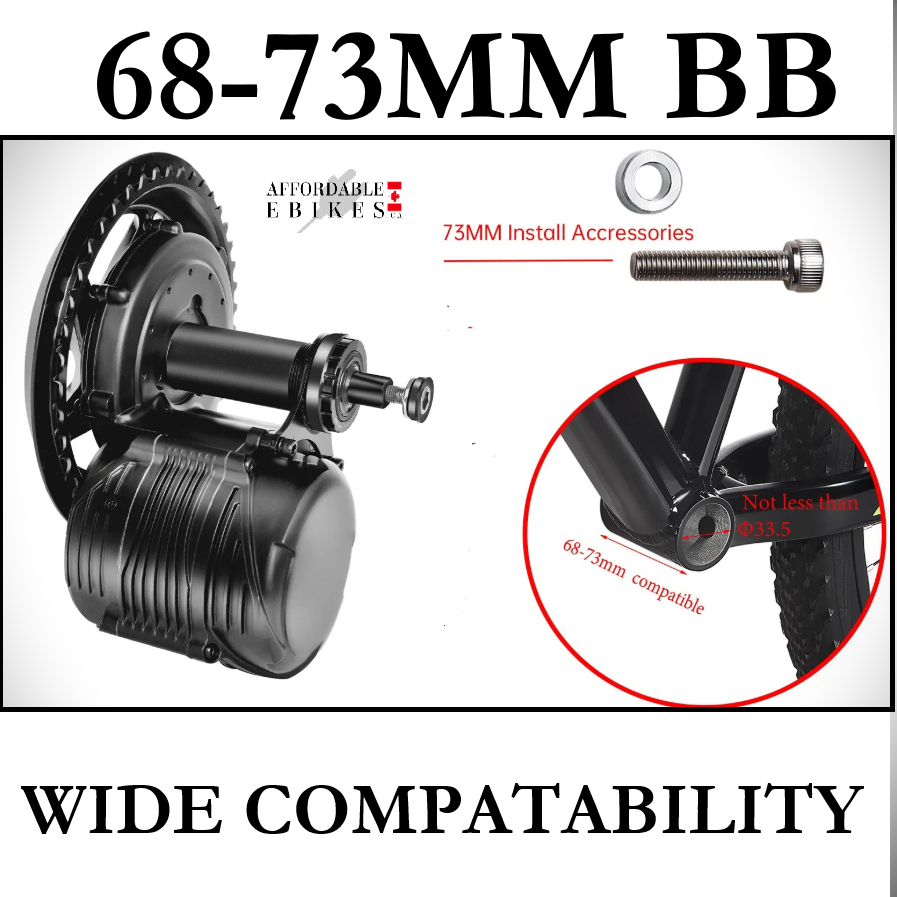 TORQUE SENSING - Mid Drive TSDZ8 Motor 48V 750W