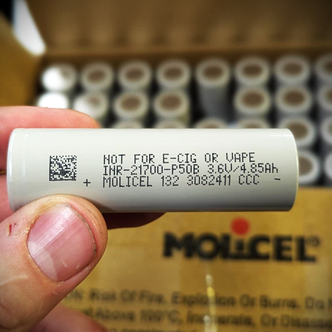 NEW - Molicel P50B 21700 - Holy grail Lithium Battery Cell