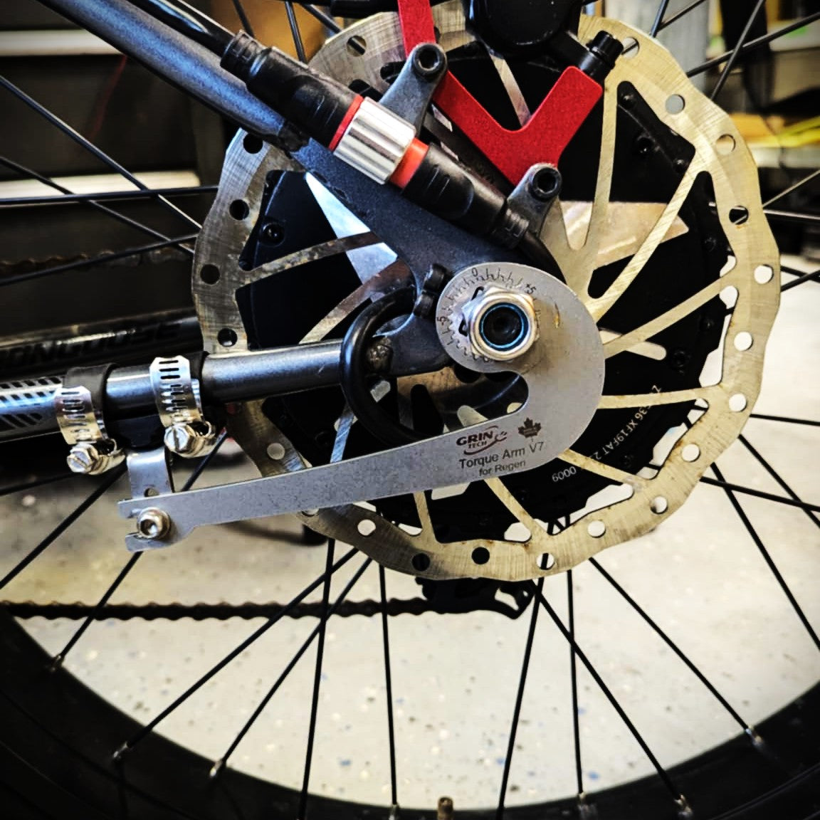 Torque Arm - Grin Tech V7 - Regen Clamping Style