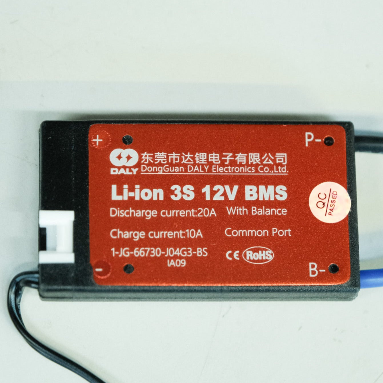 Li-ion 3S 20A 12V BMS DALY