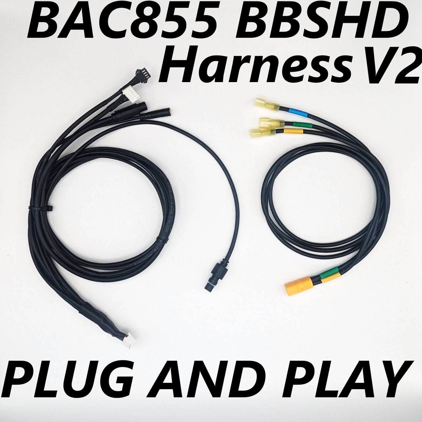 NEW! BBSHD ASI BAC855 Harness V2 - Plug-n-Play!