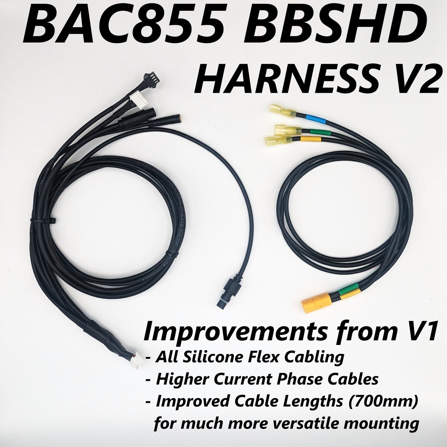 NEW! BBSHD ASI BAC855 Harness V2 - Plug-n-Play!