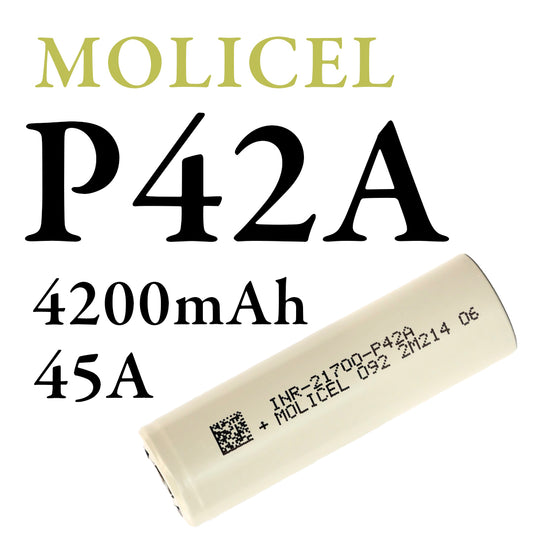 Cellule à décharge élevée Molicel P42A