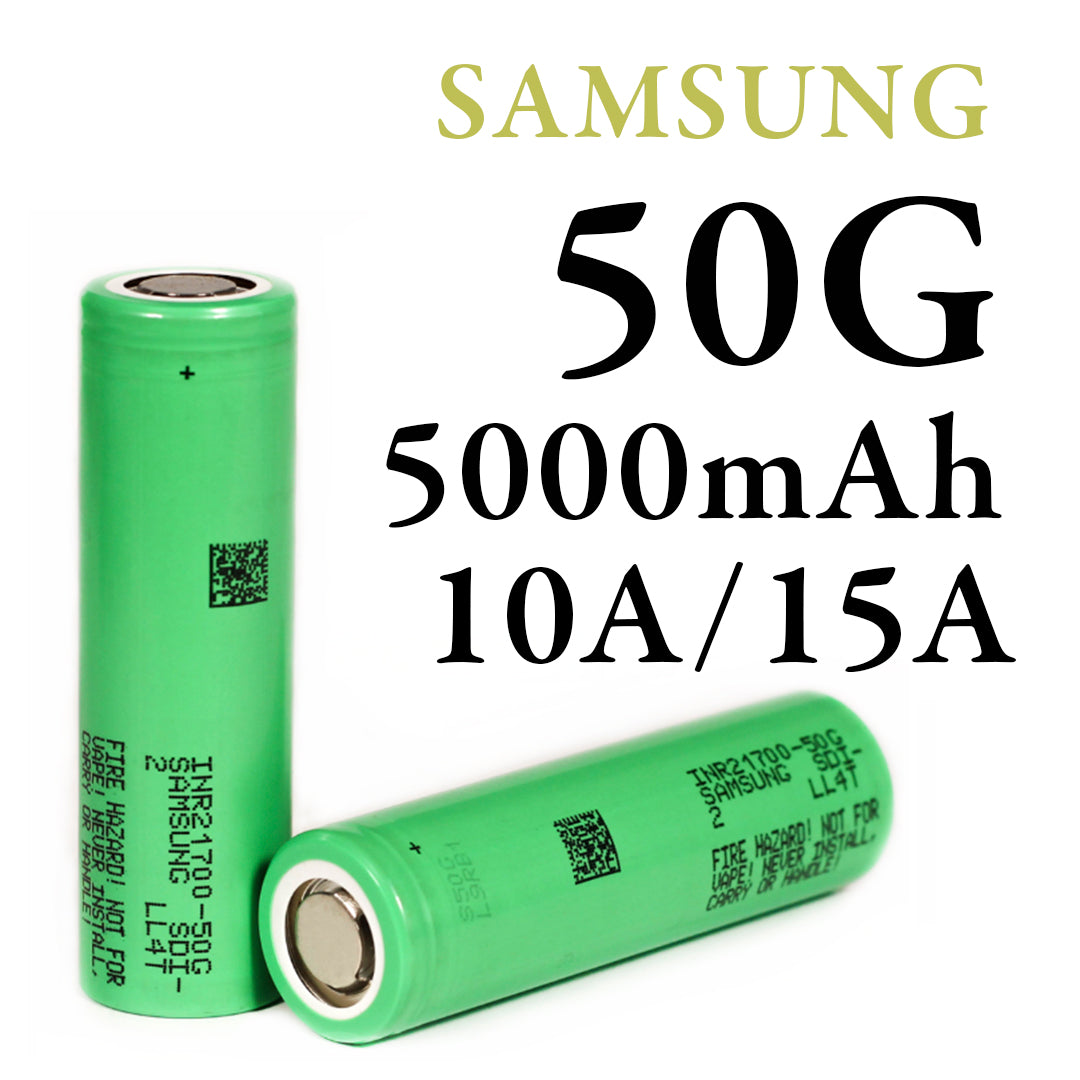 SAMSUNG 50G 21700 5000mAh 10A / 15A - Lithium Ion Cell