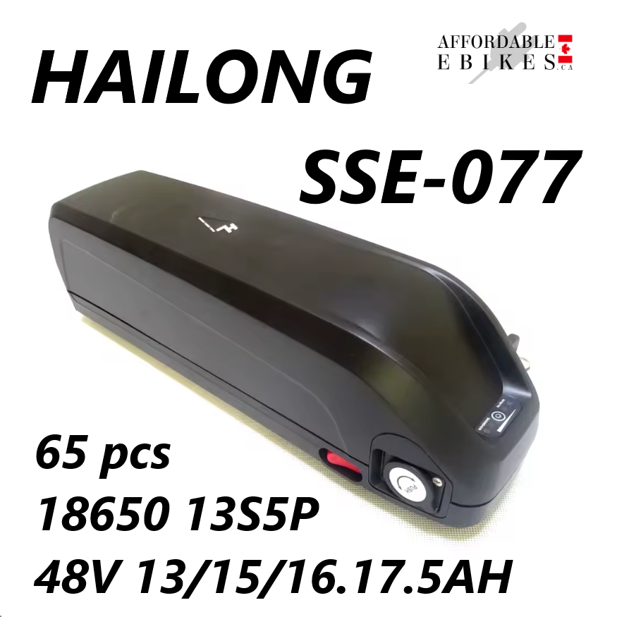 Downtube Battery CASE - Hailong SSE-077 - 65 x 18650 Casing